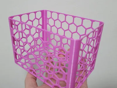 Honeycomb Crate – Stackable Storage