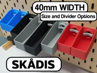 40mmx125mm Bins