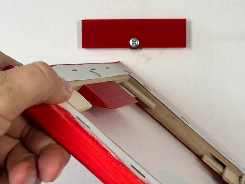 French Cleat Painting wall mount (magnetic)