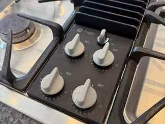 GE Profile Gas Cooktop Knobs