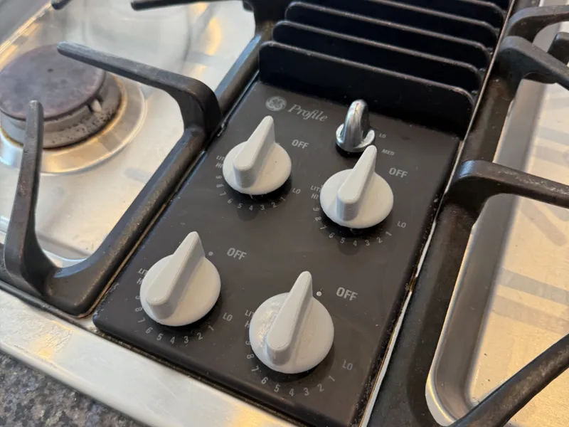 GE Profile Gas Cooktop Knobs