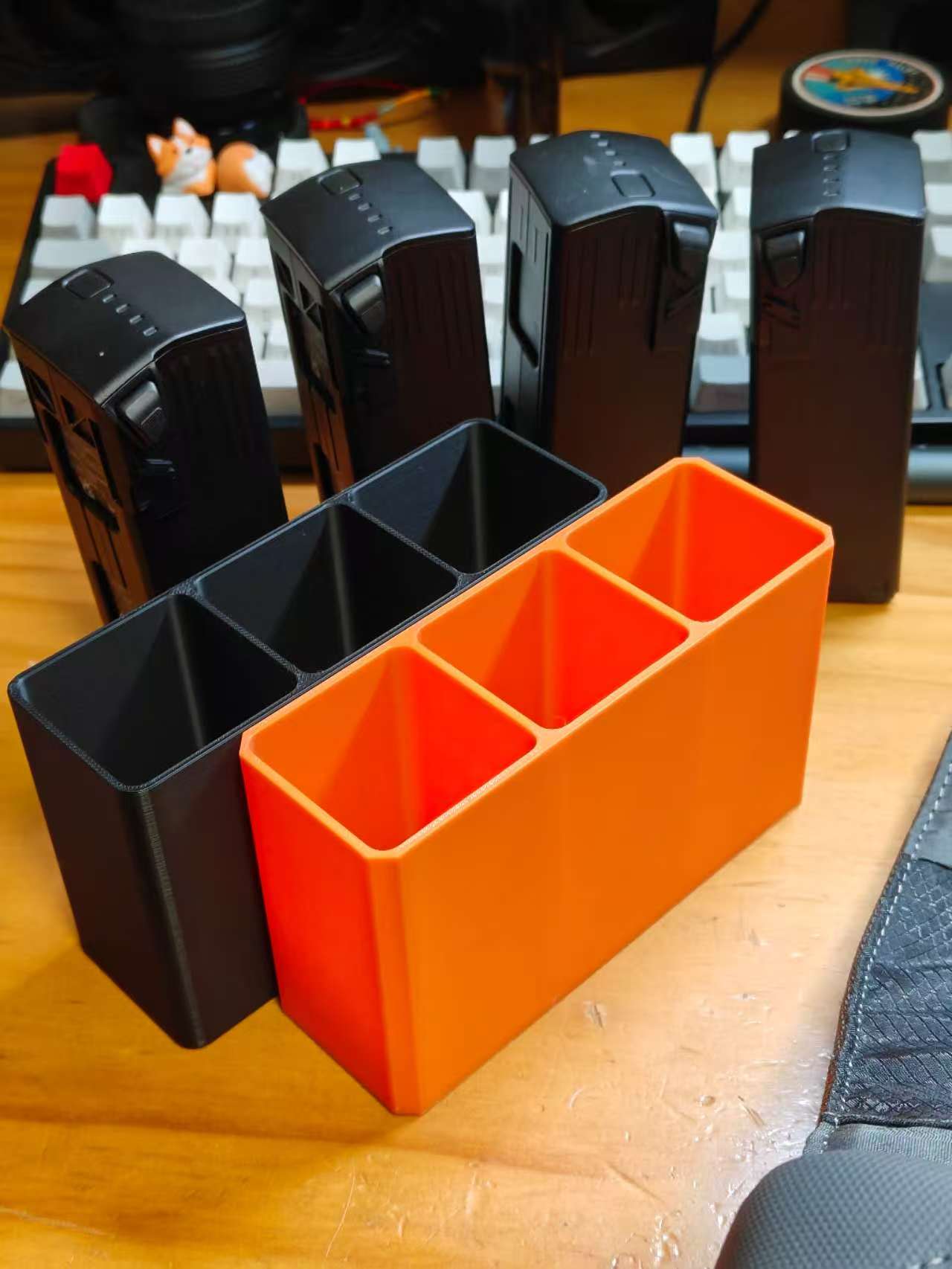 Miniatura 2 do modelo 3D 大疆御3PRO电池便携包内收纳盒