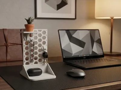 Modular Desk Organizer – Hex System 
