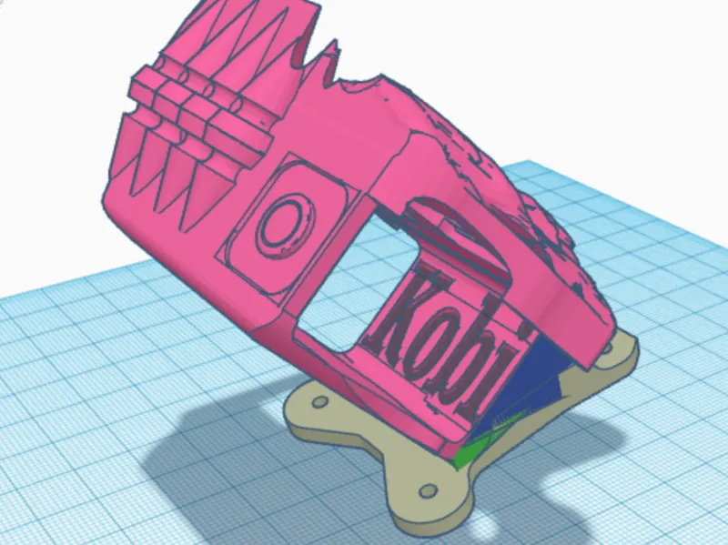Five 33 Flipswitch gopro hero 8 skull cut in half