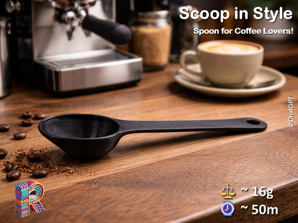 Scoop in Style – Spoon for Coffee Lovers