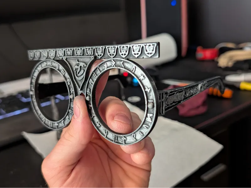 Knightclub runic glasses