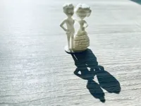 Jeunes mariés — figurine miniature — photo 6