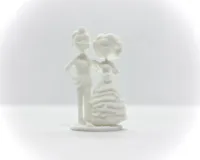 Jeunes mariés — figurine miniature — photo 2