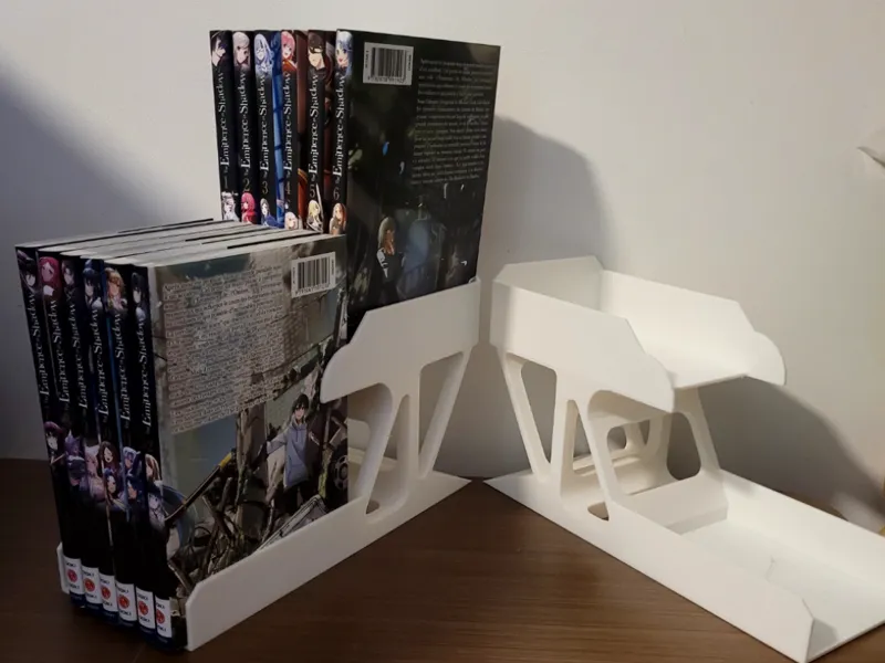 Repose mangas (8 à10 mangas / 28cm ^ /  9,7cm <->)