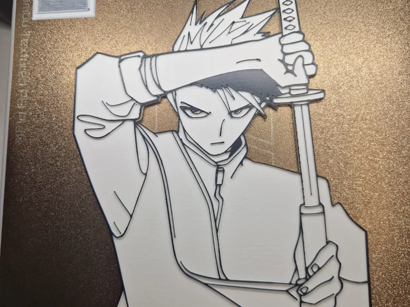 Jujutsu Kaisen Inspired Katana Character -FACEDOWN