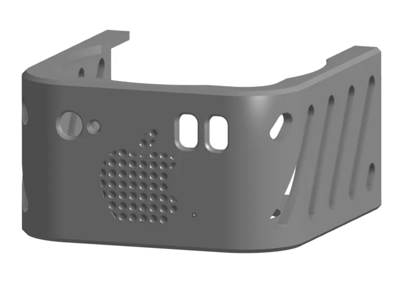MacMini M4 wall mount with Beelink Mate mini Dock