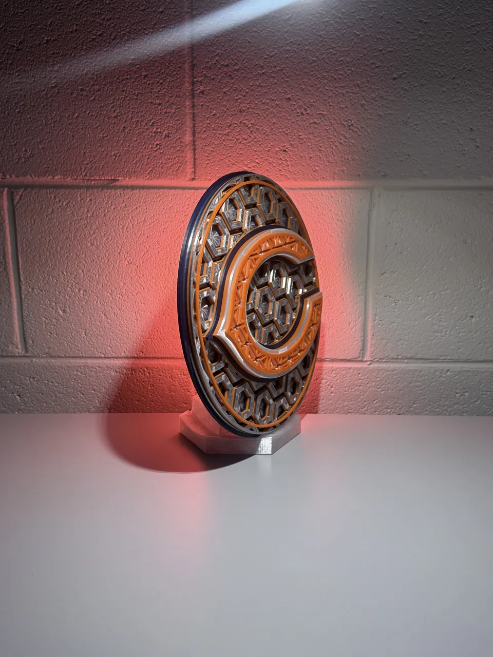 Chicago Bears Dimensional Mosaic view 4