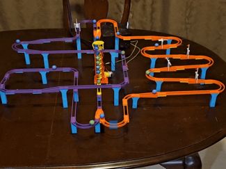 Marble Run with Bricks