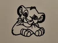 Décoration murale Simba (Le Roi Lion) — photo 2