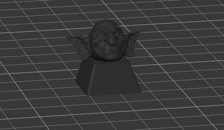 Miniatura 2 do modelo 3D Goblin Keycap