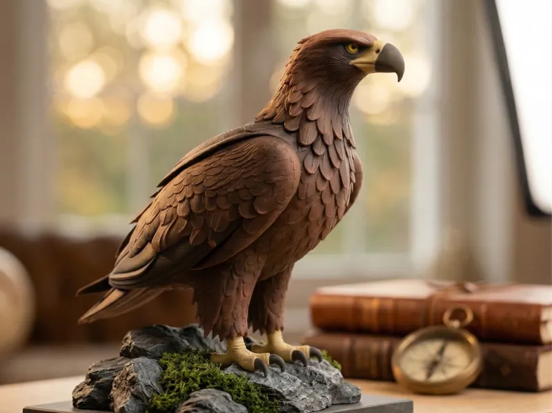Majestic Eagle Statue | AMS Ready | Easy Print