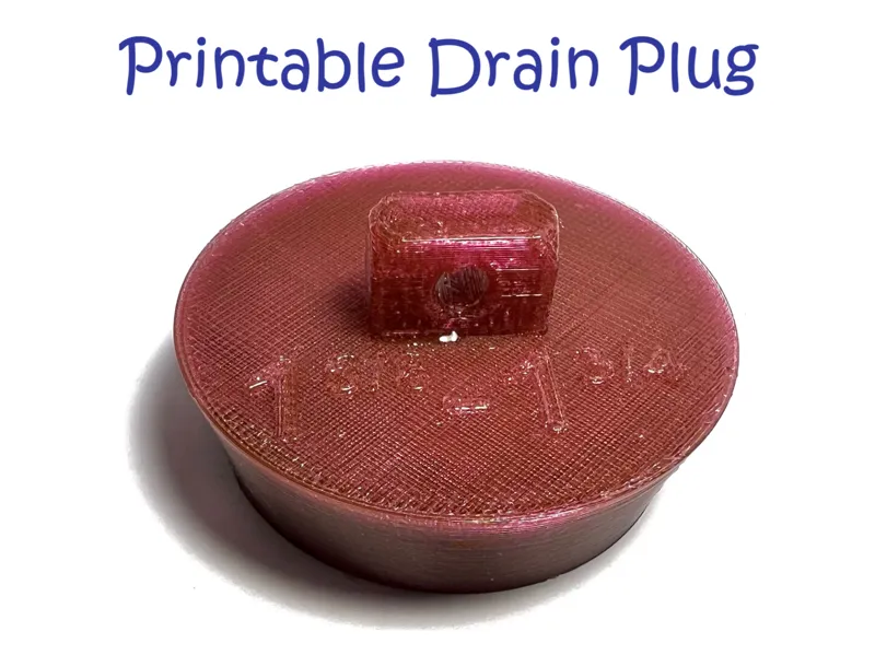 Drain Plug/Tub Stopper 1 5/8" to 1 3/4"