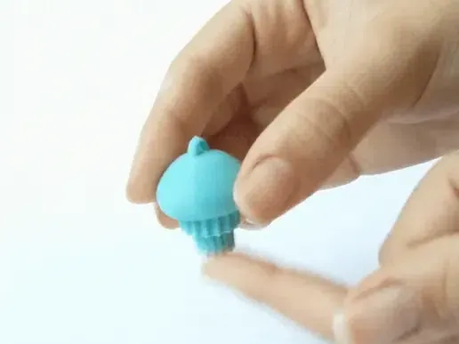 Jellyfish Fidget toy without support