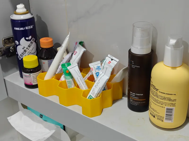 蜂窝生成器V2  置物架 收纳架 口红架 笔筒 躲避屋