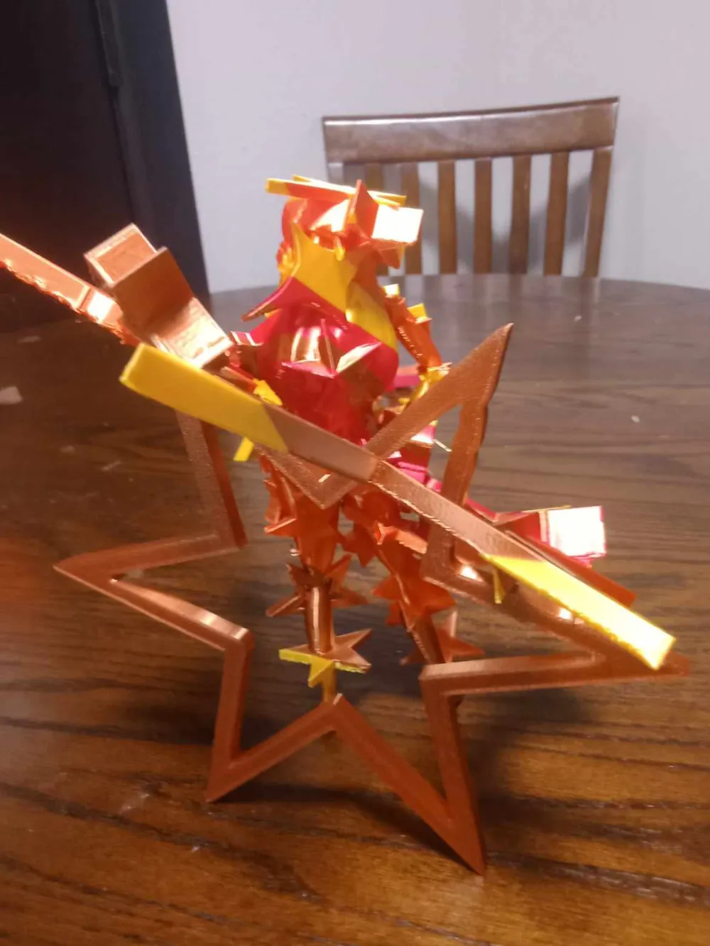 3D Printed StarThemed Figurine Home Decor by user_3196194091