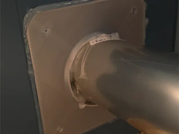 4" Dryer Vent Ring (8"x8")