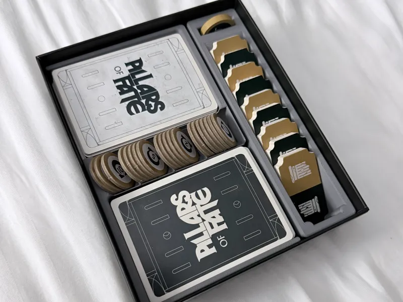 Pillars of Fate Board Game Organizer