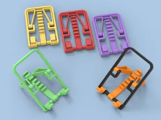 Multi-position and convenient phone stand
