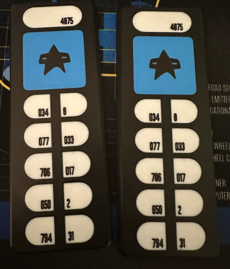 Star Trek Voyager Doorbell Panel