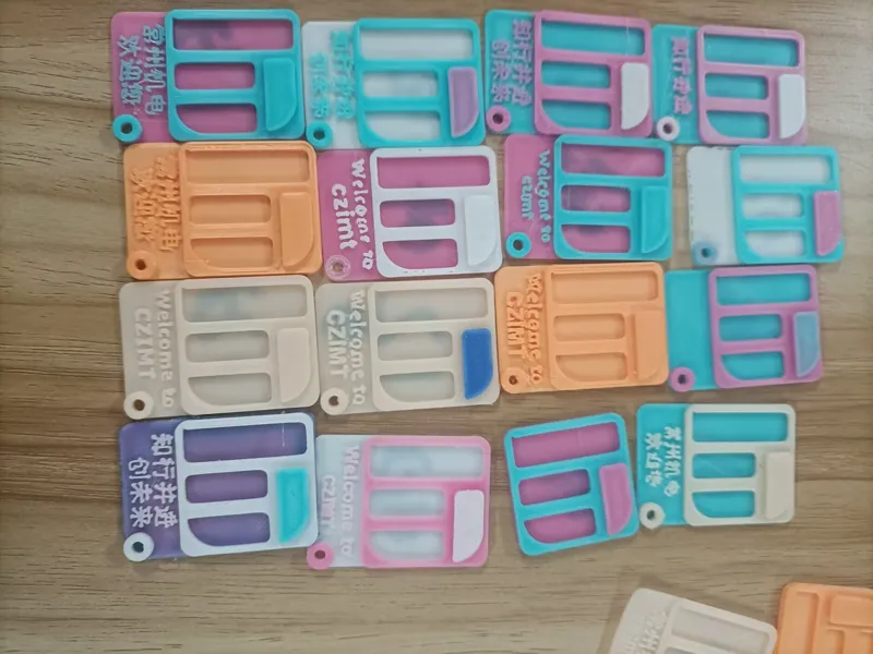 主题钥匙扣卡片 Keychain cards