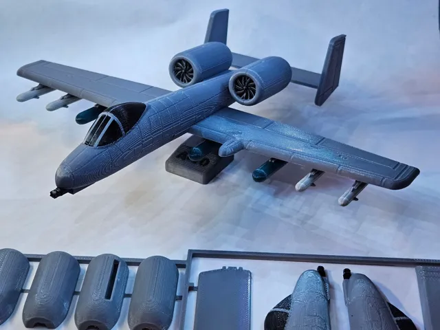 A10 Plane Kit Card