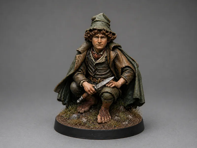 Rorimac Brandybuck Hobbit RPG Miniature