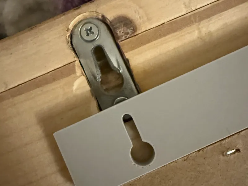 16inch stud template sloted screw hangers