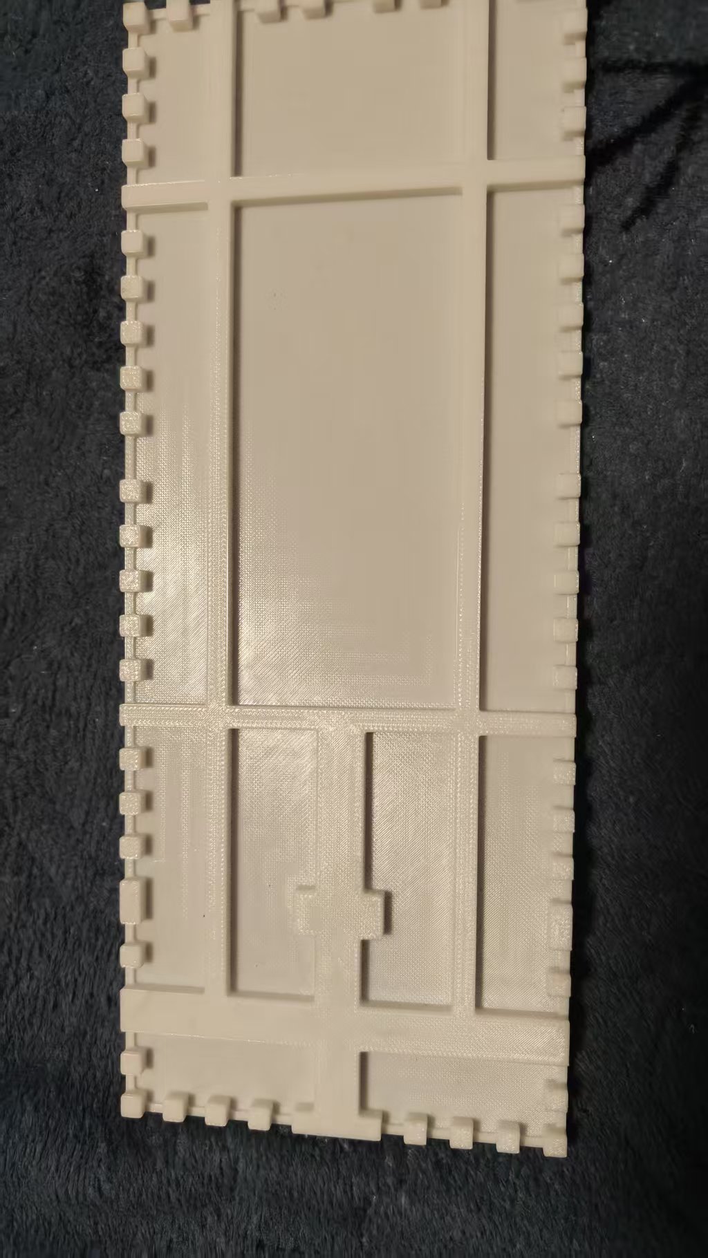 Miniatura 2 do modelo 3D 可以无限拼接的塑料板  适用于A1封箱侧板\各类隔板\垫板使用