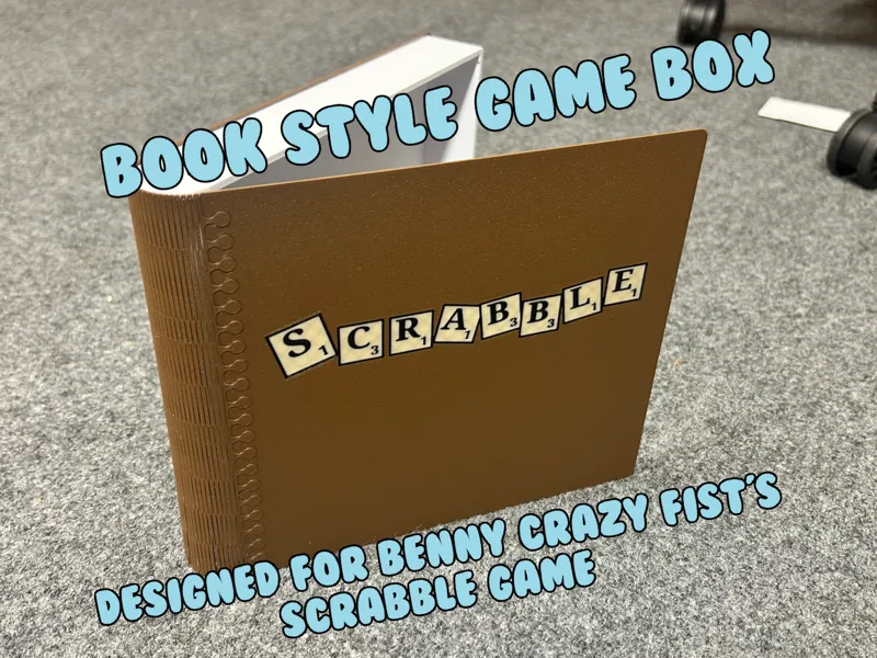 Scrabble Book Box (Version 1)