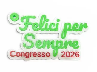 Portachiavi JW Congresso 2026 Felici Per Sempre