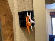 Ninja star dart board