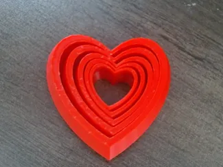 Heart Shaped Push Fidget