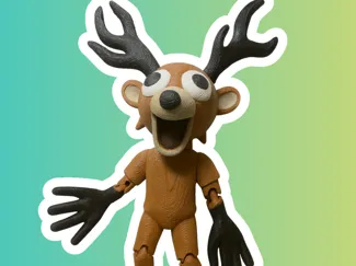 99 Nights in the Forest - Deer Blox Articulated!
