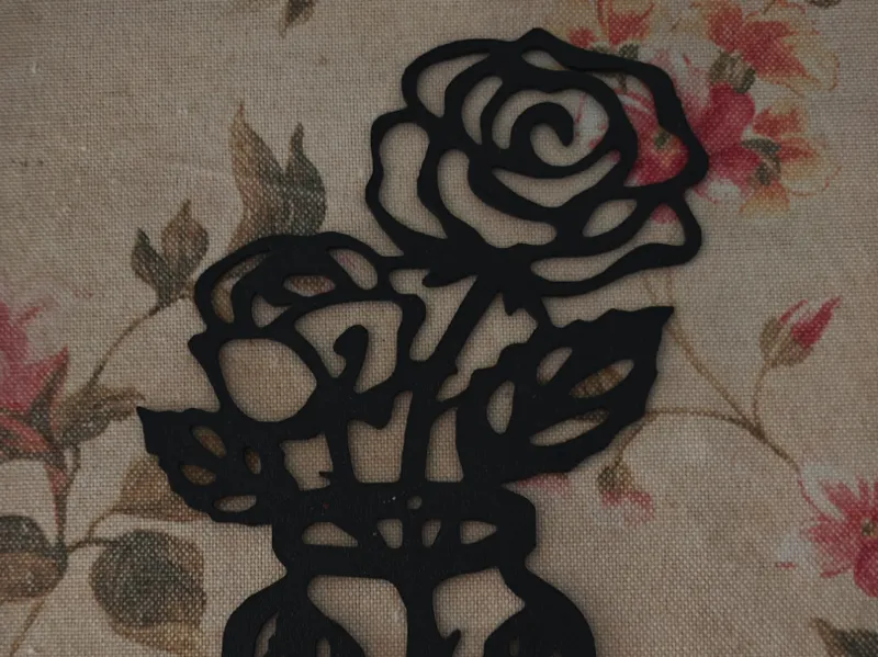 Decorazione da Parete - Vaso di Rose