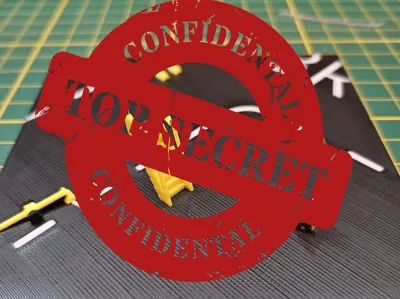 8th Gen Top Secret Stealth Jet Diorama!!