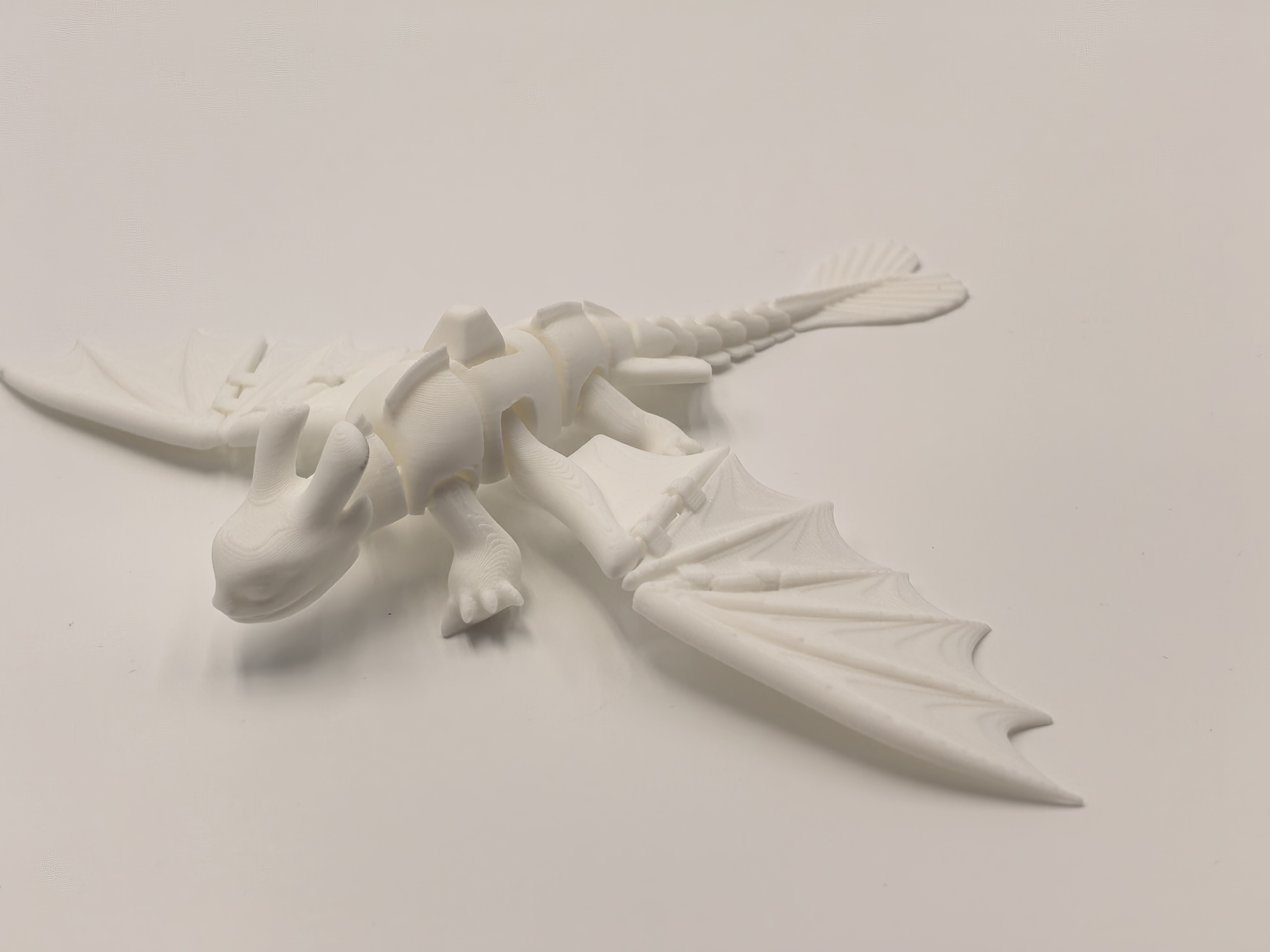 Miniatura 2 do modelo 3D 驯龙高手，无牙仔老婆，光煞，翅膀按压可动，无需支撑