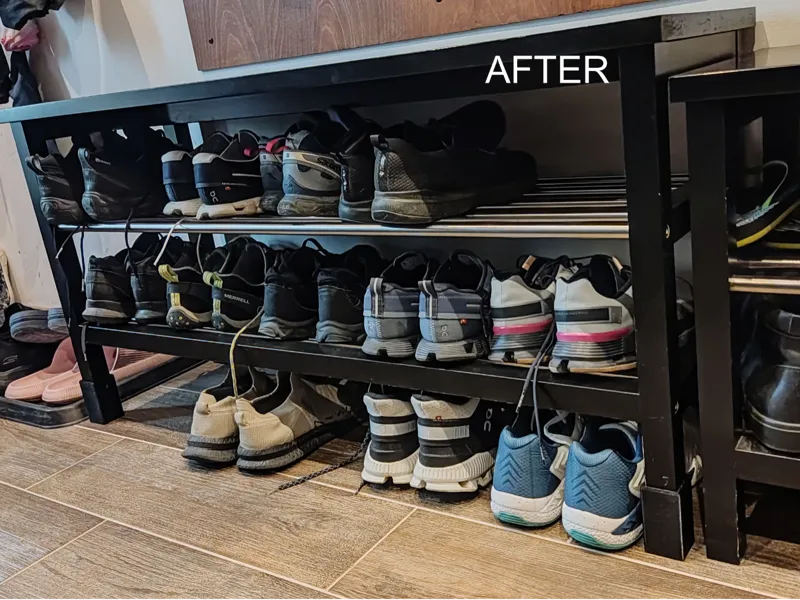 IKEA Tjusig shoe rack leg / foot extension