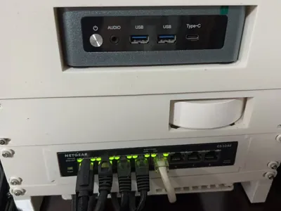 1U Rack 10-inch for Mijia Gateway DIGI Optical Modem