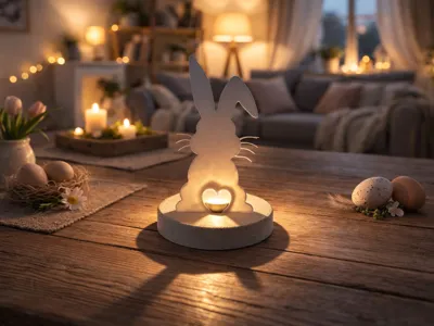 Easter Bunny Tealight