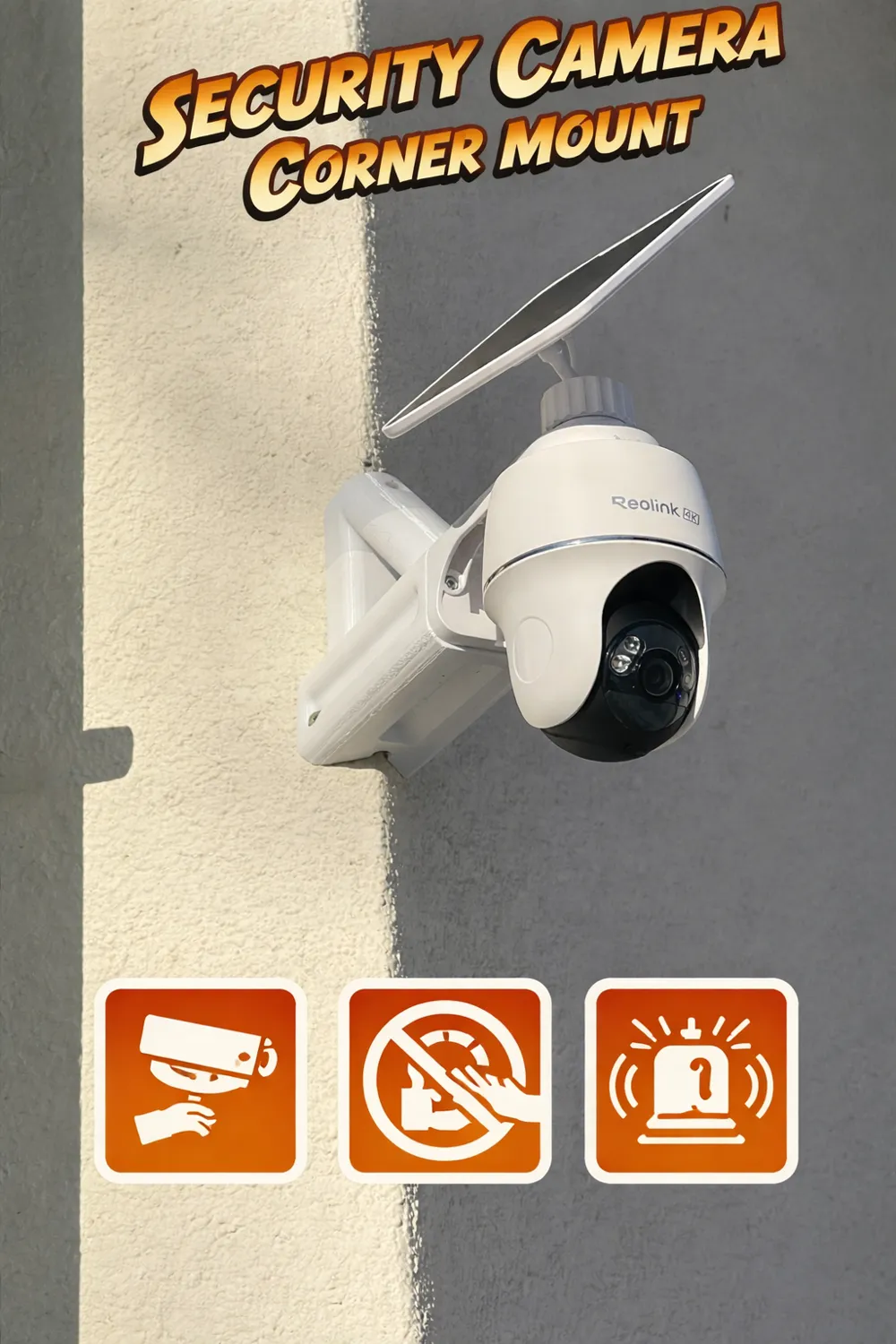 Security Camera Corner Mount - Free 3D Print Model - MakerWorld