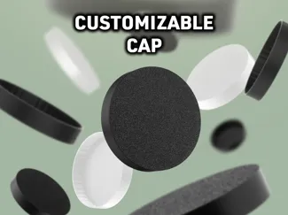 Customizable tube cap