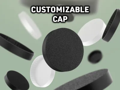 Customizable tube cap