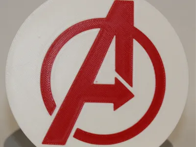 Avenger's logo coaster