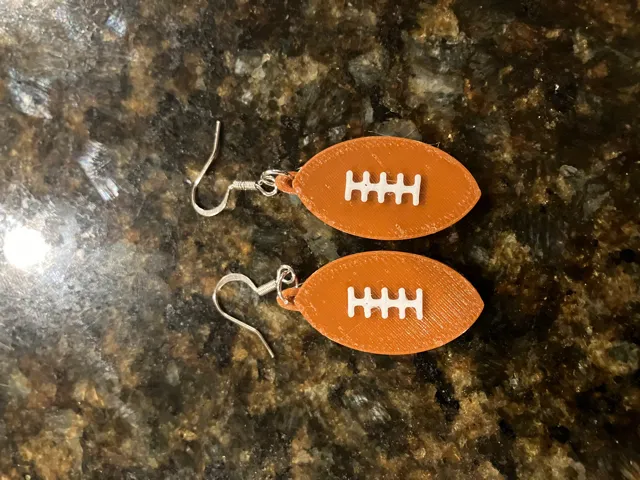 Football Earrings