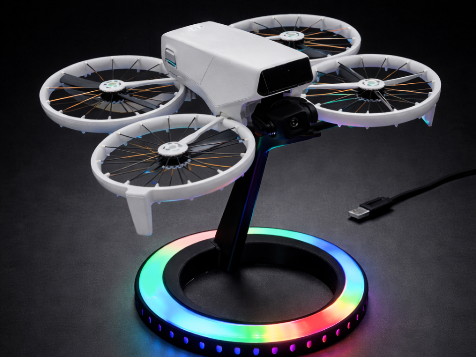 Ständer für DJI Flip - Display LED RGB